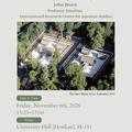 2026年11月6日（金）15:25~17:00 特別公開講演会 The Ise Shrines and the Imperial Myth in 21st Century Japan