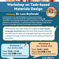 [IERS Workshop] Workshop on Task-based Materials Design (Featuring Dr. Lara Bryfonski)
